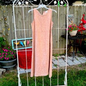 Purejill linen dress NWOT, size small petite, maxi dress